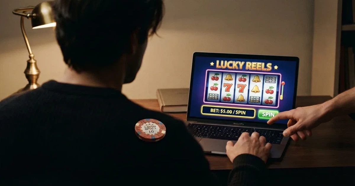 Hráč zadává promo kód na obrazovce online casina, vedle něj pole pro bonus a zvýrazněné podmínky