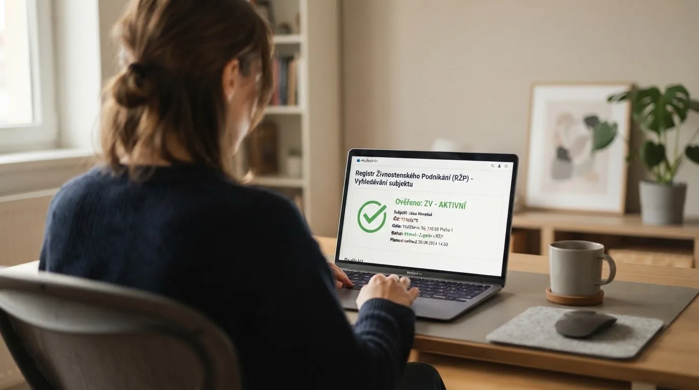 Úřední dokument s razítkem Ministerstva financí ČR vedle loga licencovaného online casina