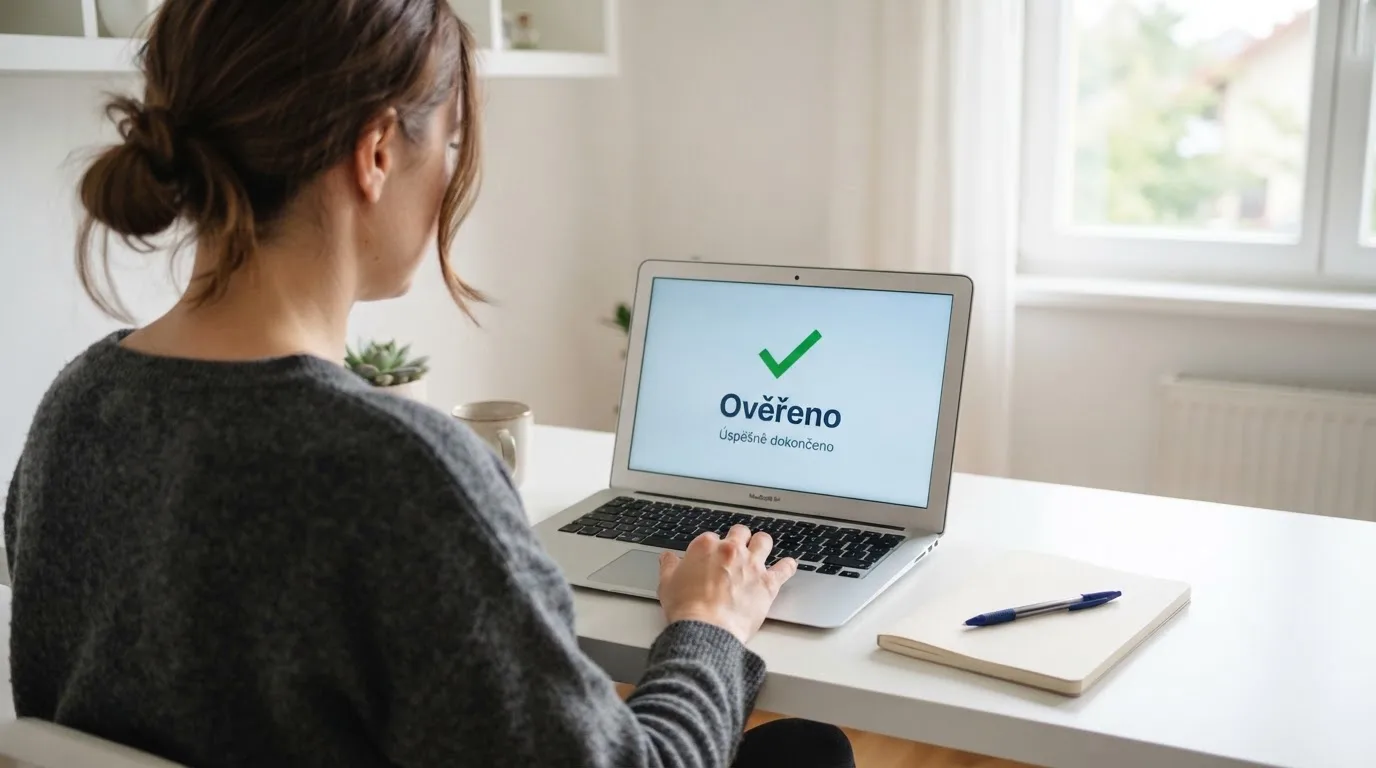 Úřední dokument Ministerstva financí ČR vedle obrazovky s logy licencovaných online casin